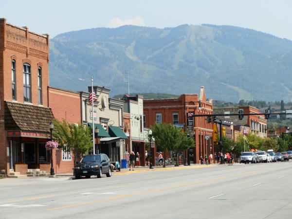 downtown streetscape